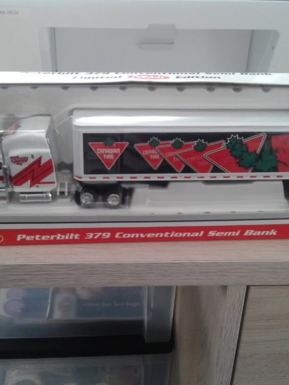Liberty Classics Peterbilt 379 Canadian Tire coin bank 1/64 scale